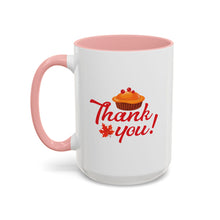 Load image into Gallery viewer, Accent Coffee Mug - Thank you

