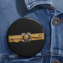 Load image into Gallery viewer, Custom Pin Buttons - USCG - Marine Safety - Auxiliary wo txt - 3D - Enhanced
