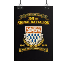 Load image into Gallery viewer, Rolled Posters - 36th Signal Battalion Vietnam War tribute
