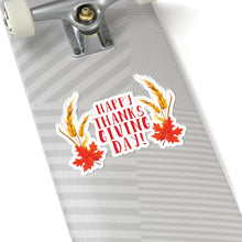 Load image into Gallery viewer, Kiss-Cut Stickers - Happy Thanksgiving Day

