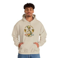 Load image into Gallery viewer, Hoodie – Army - Vietnam Combat Cavalry Veteran w 1st Bn 12th Cav DUI - 1st Cav Div - 3D X 300

