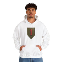 Load image into Gallery viewer, Hoodie – Army - SSI - 1st Infantry Division wo txt - 3D - Enhanced
