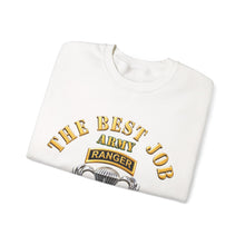 Load image into Gallery viewer, Crewneck Sweatshirt - Airborne Ranger - Best Job I ever Had - 3D - Enhanced
