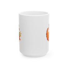 Load image into Gallery viewer, White Ceramic Mug - 11oz &amp; 15oz - Thanksgiving - Give Thanks
