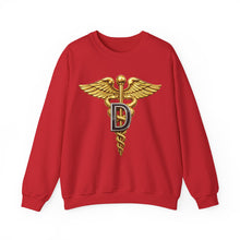 Load image into Gallery viewer, Crewneck Sweatshirt - Army Dental Corps Branch Insignia - 3D - Enhanced
