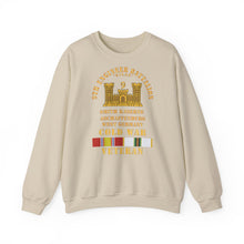 Load image into Gallery viewer, Unisex Heavy Blend™ Crewneck Sweatshirt - Army - 9th Engineer Battalion -Gilas w BR - Num, Aschaffenburg West Germany COLD SVC
