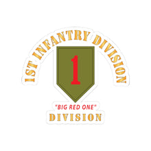 Load image into Gallery viewer, Kiss-Cut Stickers - SSI - 1st Infantry Division - Big Red One X 300
