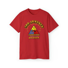 Load image into Gallery viewer, Unisex Ultra Cotton Tee - Army - 3rd Armored Division - Spearhead
