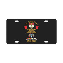 Load image into Gallery viewer, Army - 110th Infantry Regiment - 28th Inf Div, NATO - New Ulm, Germany w COLD SVC X 300 Classic License Plate

