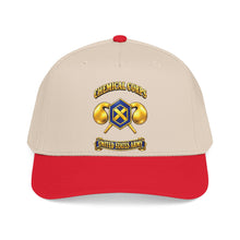 Load image into Gallery viewer, Mid Profile Baseball Cap - Army - Chemical Corps - 3D - Enhanced
