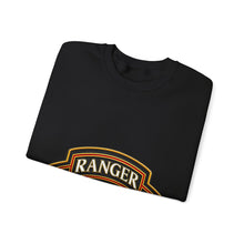 Load image into Gallery viewer, Crewneck Sweatshirt - Army - 2nd Ranger Battalion - Ranger Scroll - 3D - Enhanced
