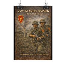 Load image into Gallery viewer, Rolled Posters - 25th Infantry Division - Tropic Lightning
