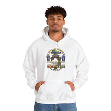 Load image into Gallery viewer, Hoodie – Army - Vietnam Combat Vet - N Co 75th Infantry (Ranger) - 173rd Airborne Bde SSI - 3D - Enhanced
