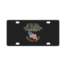 Load image into Gallery viewer, Civil War - 1st Kansas Colored Infantry Regiment - USA X 300 Classic License Plate
