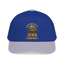 Load image into Gallery viewer, Mid Profile Baseball Cap - Army - Cold War Vet - 4th Bn 73rd Armor - 1st Inf Div - Panzer Kaserne Boblingen, FRG - M60A1 Tank w COLD SVC - 3D Enhanced X 300
