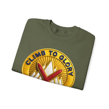 Load image into Gallery viewer, Crewneck Sweatshirt - Army - DUI - 10th Mountain Division wo txt - 3D - Enhanced
