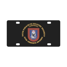 Load image into Gallery viewer, Army - Flash - 505th Parachute Infantry Regiment X 300 Classic License Plate
