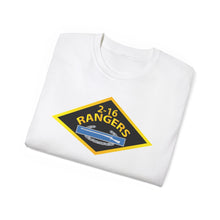 Load image into Gallery viewer, Unisex Ultra Cotton Tee - 2nd Bn, 16th Infantry - Rangers w CIB w Txt X 300
