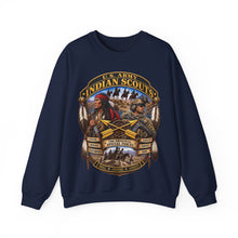 Load image into Gallery viewer, Crewneck Sweatshirt - United States Indian Scouts (USS) - Original Special Forces - 3D - Enhanced
