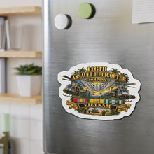 Load image into Gallery viewer, Die-Cut Magnet - Army - 116th Assault Helicopter Co w  Aviator Badge w VN SVC - HORNETS - 3D - Enhanced
