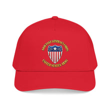 Load image into Gallery viewer, Mid Profile Baseball Cap - Army - Adjutant General's Corps - 3D - Enhanced
