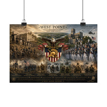 Load image into Gallery viewer, Matte Poster — West Point Through the Ages
