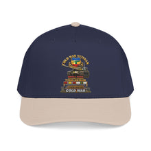 Load image into Gallery viewer, Mid Profile Baseball Cap - Army - Cold War Vet - 4th Bn 73rd Armor - 1st Inf Div - Panzer Kaserne Boblingen, FRG - M60A1 Tank w COLD SVC - 3D Enhanced X 300
