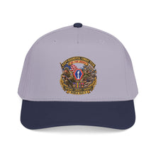 Load image into Gallery viewer, Mid Profile Baseball Cap - Army - 442nd Infantry Regimental Combat Team - 3D - Enhanced with EUR WWII SVC
