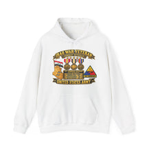 Load image into Gallery viewer, Hoodie – Army - Iraq War Veteran - Ribbon Bar - Map - SSI - 1st Armored Division - 3D - Enhanced
