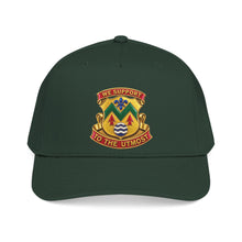 Load image into Gallery viewer, Mid Profile Baseball Cap - 528th Support Bn - DUI wo Txt - 3D - Enhanced
