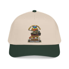 Load image into Gallery viewer, Mid Profile Baseball Cap - Army - Cold War Vet - 4th Bn 73rd Armor - 1st Inf Div - Panzer Kaserne Boblingen, FRG - M60A1 Tank w COLD SVC - 3D Enhanced X 300
