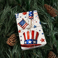 Load image into Gallery viewer, Gift Wrap Paper — 4th of July  patterns
