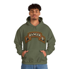 Load image into Gallery viewer, Hoodie – Army - 1st Ranger Battalion - Ranger Scroll - 3D - Enhanced
