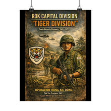 Load image into Gallery viewer, Matte Poster - Tiger Division
