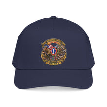 Load image into Gallery viewer, Mid Profile Baseball Cap - Army - 442nd Infantry Regimental Combat Team - 3D - Enhanced with EUR WWII SVC
