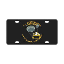 Load image into Gallery viewer, Army - US Paratrooper - 1st Battalion 8th Cavalry Classic License Plate
