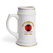 Load image into Gallery viewer, Beer Stein Mug - Army - 7th Infantry Division - Ft Ord
