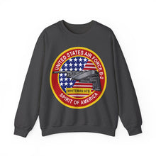 Load image into Gallery viewer, Unisex Heavy Blend Crewneck Sweatshirt - Usaf - B2 - Spirit - Stealth Bomber Wo Txt
