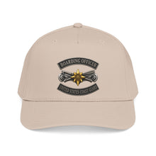 Load image into Gallery viewer, Mid Profile Baseball Cap - USCG - Boarding Officer w txt - 3D - Enhanced
