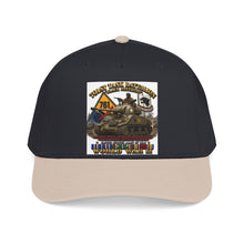 Load image into Gallery viewer, Mid Profile Baseball Cap - Army - 761st Tank Battalion - Black Panthers - w Tank w - KITT SSI WWII  EU SVC - 3D - Enhanced
