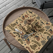 Load image into Gallery viewer, Gift Wrap Paper — Homecoming Pattern
