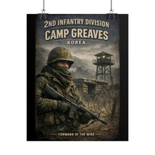 Load image into Gallery viewer, Rolled Posters - 2nd Infantry Division Cold Vigilance - Poster
