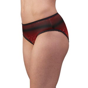 Women's Briefs - Red Night Sky Full of Stars