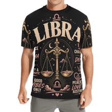 Load image into Gallery viewer, Libra - balance and cosmic elegance Men's All Over Print Crew Neck T-Shirt
