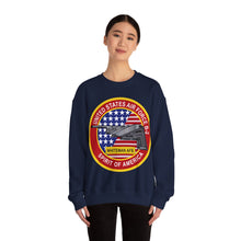 Load image into Gallery viewer, Unisex Heavy Blend Crewneck Sweatshirt - Usaf - B2 - Spirit - Stealth Bomber Wo Txt
