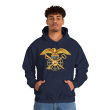 Load image into Gallery viewer, Hoodie – Quartermaster Corps Branch Insignia - 3D - Enhanced
