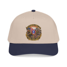 Load image into Gallery viewer, Mid Profile Baseball Cap - Army - 442nd Infantry Regimental Combat Team - 3D - Enhanced with EUR WWII SVC

