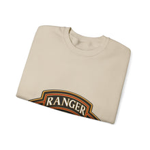 Load image into Gallery viewer, Crewneck Sweatshirt - Army - 3rd Ranger Battalion - Ranger Scroll - 3D - Enhanced
