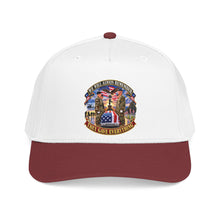Load image into Gallery viewer, Mid Profile Baseball Cap - Emblem - We Will Always Remember - They Gave Everything - 3D - Enhanced
