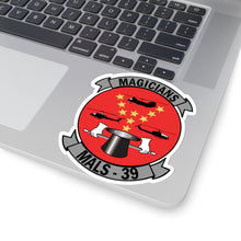 Load image into Gallery viewer, Kiss-Cut Stickers - USMC - Marine Aviation Logistics Squadron 39 - MALS 39 - Magicians wo txt
